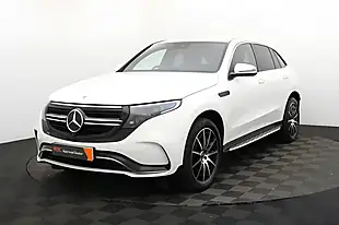 Used 2020 Mercedes-Benz Eqc AMG Line White - Interior and Exterior details 8