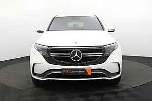 Used 2020 Mercedes-Benz Eqc AMG Line White - Interior and Exterior details 9