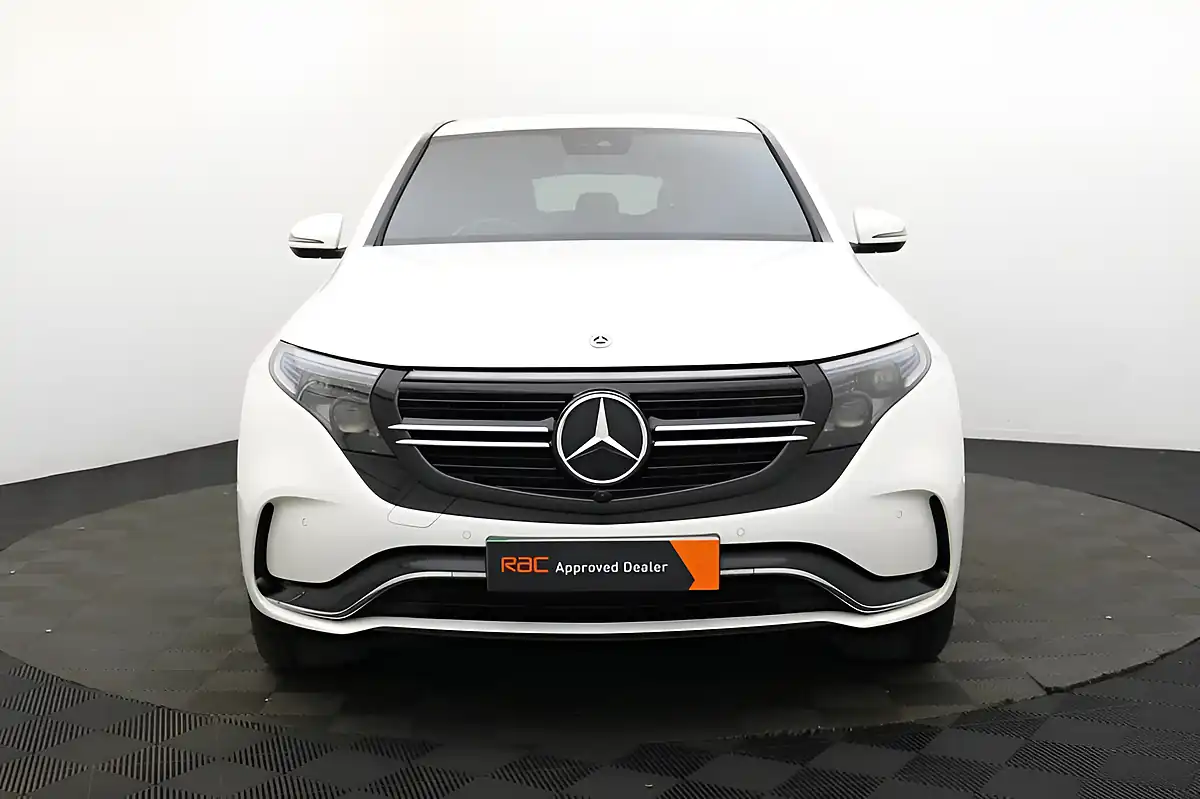 Used 2020 Mercedes-Benz Eqc AMG Line White - Interior and Exterior details 9