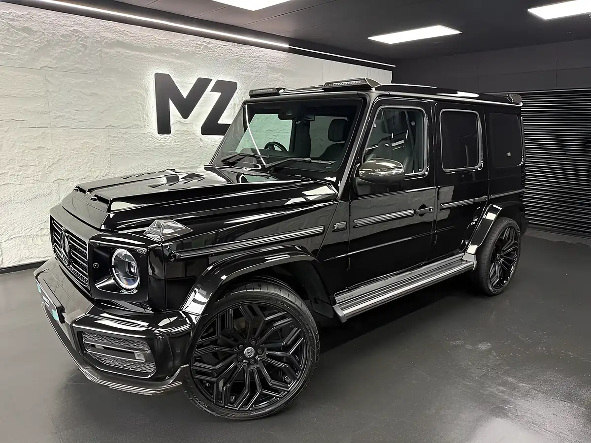 Used 2020 Mercedes-Benz G Class AMG Line Black - Front View