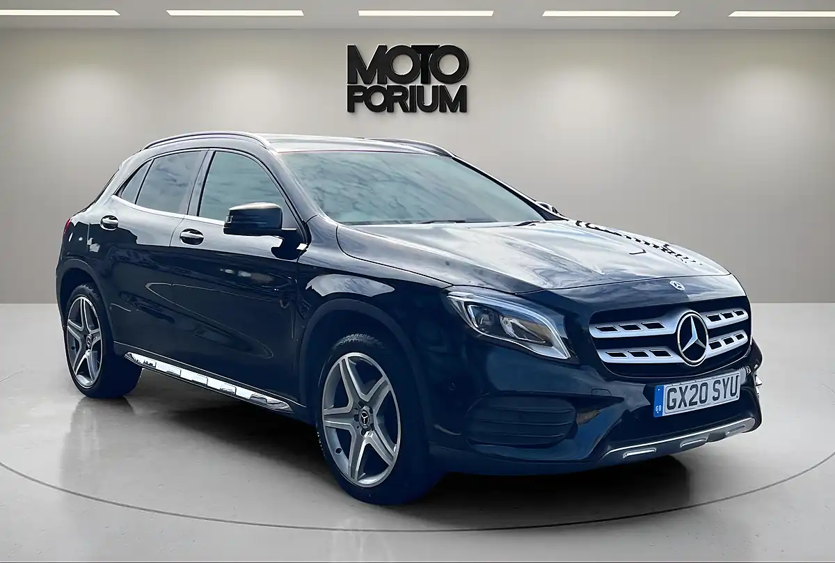 Used 2020 Mercedes-Benz Gla AMG Line Edition Plus Black - Front View