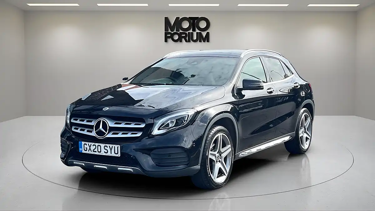 Used 2020 Mercedes-Benz Gla AMG Line Edition Plus Black - Interior and Exterior details 8