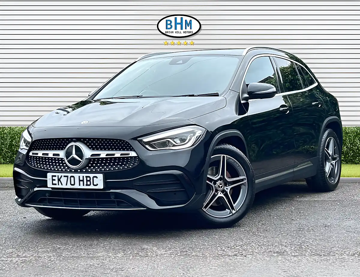 Used 2020 Mercedes-Benz Gla AMG Line Obsidian Black - Interior and Exterior details 18
