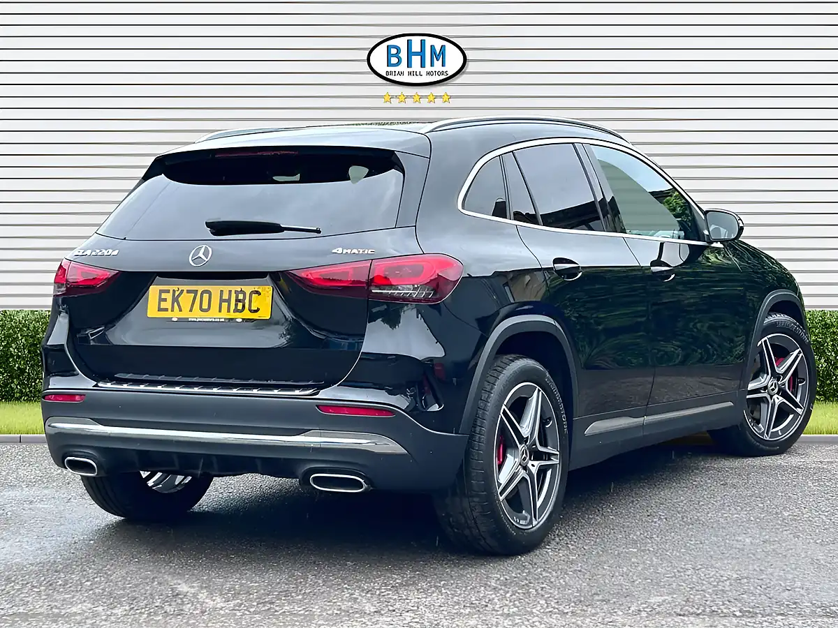 Used 2020 Mercedes-Benz Gla AMG Line Obsidian Black - Interior and Exterior details 19