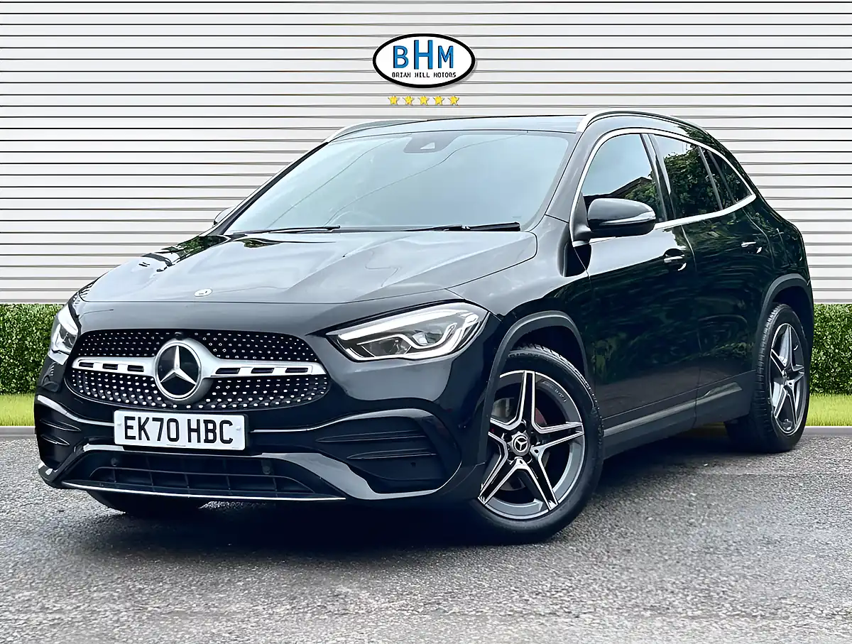 Used 2020 Mercedes-Benz Gla AMG Line Obsidian Black - Interior and Exterior details 8
