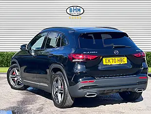 Used 2020 Mercedes-Benz Gla AMG Line Obsidian Black - Interior and Exterior details 9