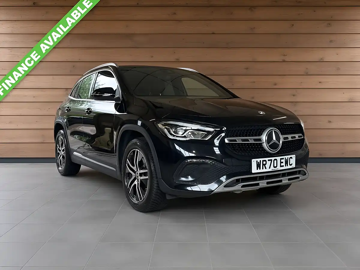 Used 2020 Mercedes-Benz Gla Sport Black - Front View