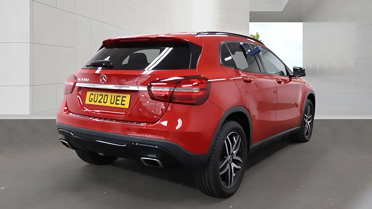 Used 2020 Mercedes-Benz Gla Urban Edition Red - Interior and Exterior details 2