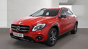 Used 2020 Mercedes-Benz Gla Urban Edition Red - Interior and Exterior details 4