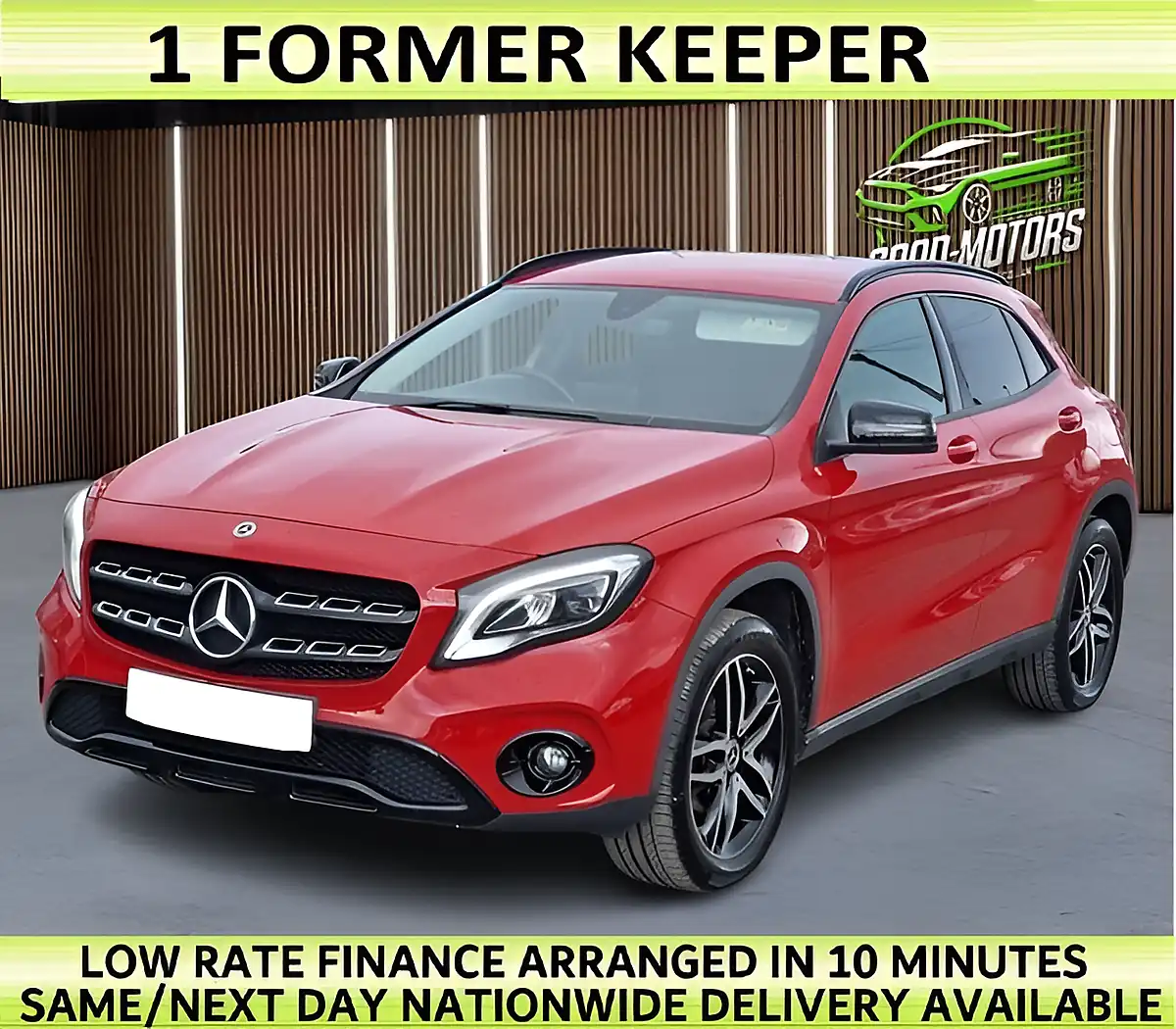 Used 2020 Mercedes-Benz Gla Urban Edition Red - Front View