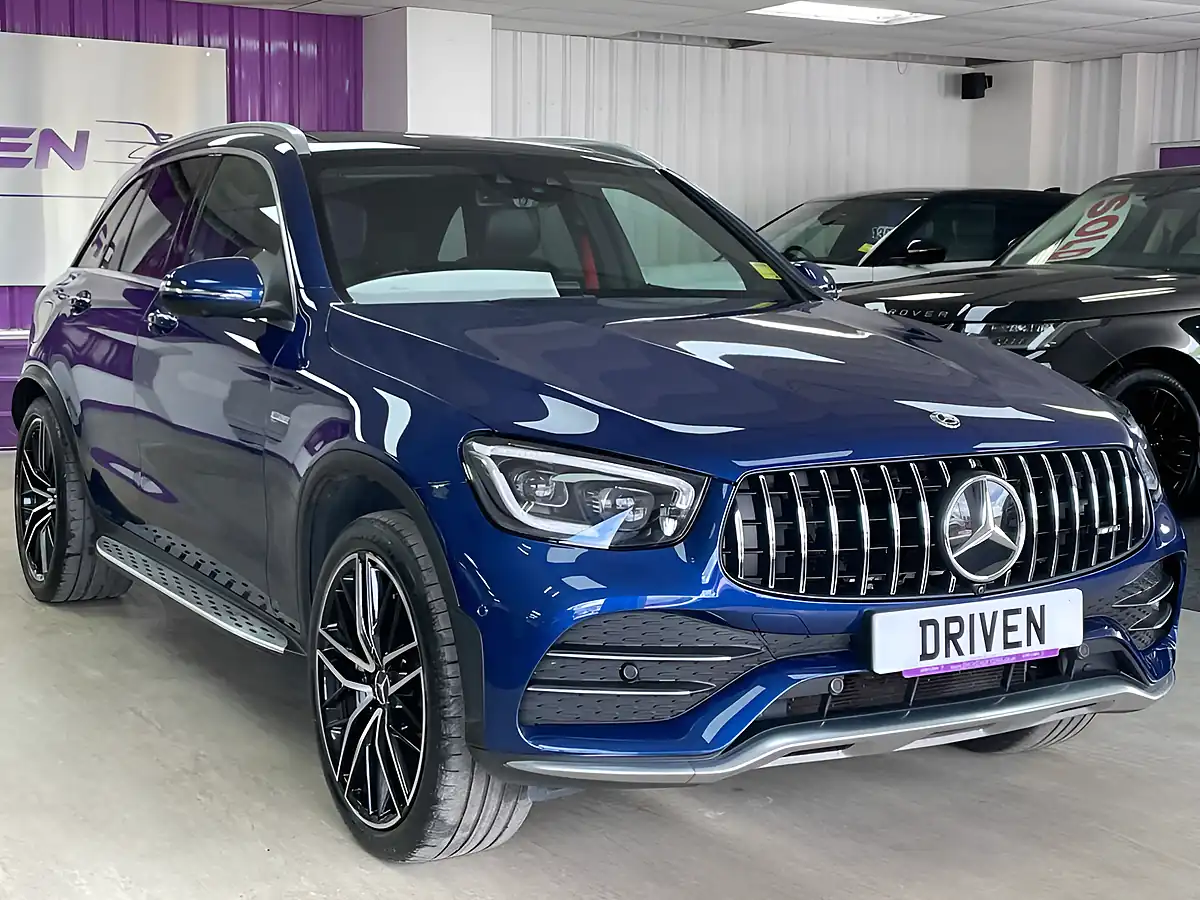 Used 2020 Mercedes-Benz Glc 43 AMG Premium Plus Brilliant Blue - Interior and Exterior details 5
