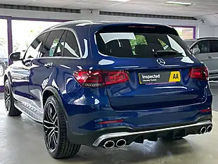 Used 2020 Mercedes-Benz Glc 43 AMG Premium Plus Brilliant Blue - Interior and Exterior details 8