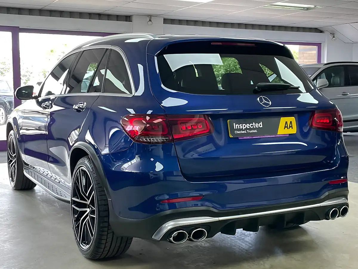 Used 2020 Mercedes-Benz Glc 43 AMG Premium Plus Brilliant Blue - Interior and Exterior details 8