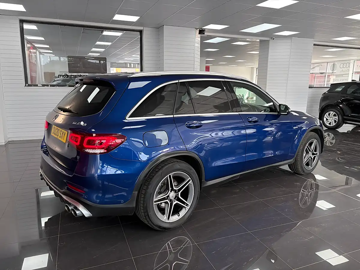 Used 2020 Mercedes-Benz Glc AMG Blue - Interior and Exterior details 9