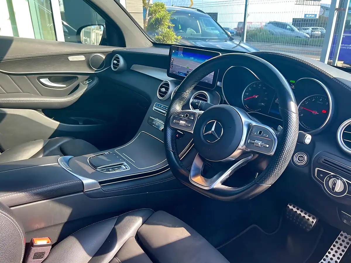 Used 2020 Mercedes-Benz Glc AMG Line Black - Interior and Exterior details 12