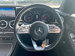Used 2020 Mercedes-Benz Glc AMG Line Black - Interior and Exterior details 16
