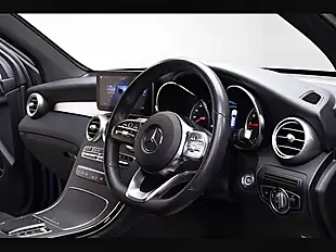 Used 2020 Mercedes-Benz Glc AMG Line Blue - Interior and Exterior details 14