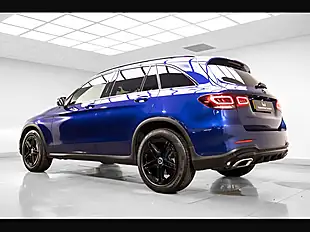Used 2020 Mercedes-Benz Glc AMG Line Blue - Interior and Exterior details 4