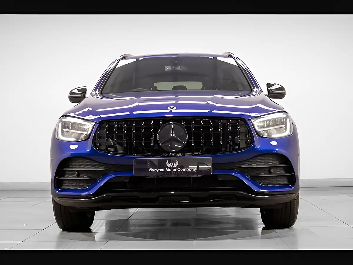 Used 2020 Mercedes-Benz Glc AMG Line Blue - Interior and Exterior details 5