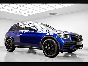 Used 2020 Mercedes-Benz Glc AMG Line Blue - Interior and Exterior details 8