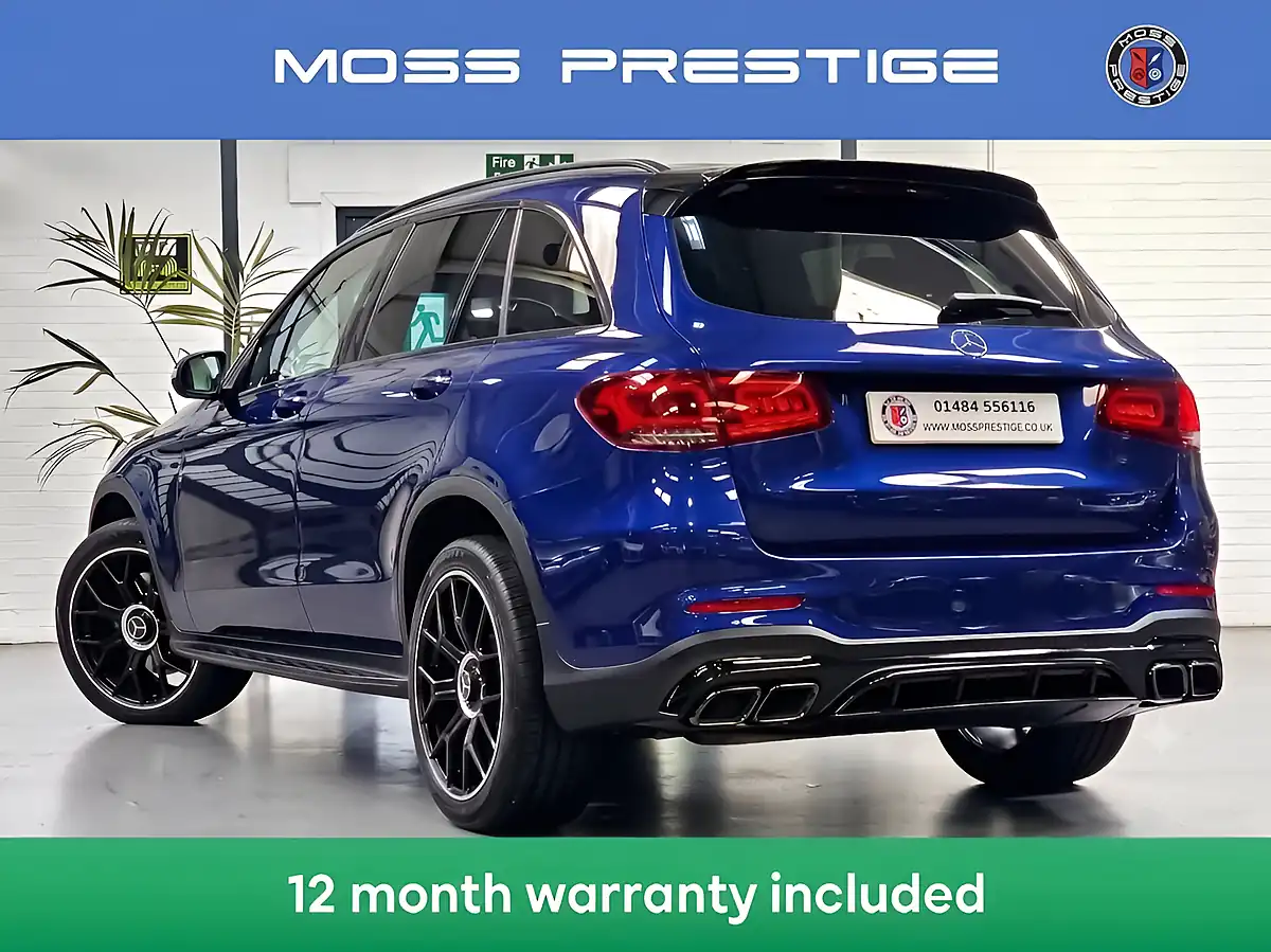 Used 2020 Mercedes-Benz Glc AMG Line Brilliant Blue - Interior and Exterior details 2