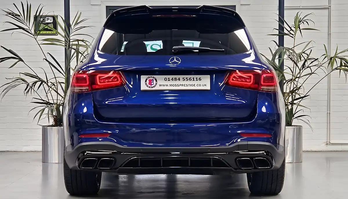 Used 2020 Mercedes-Benz Glc AMG Line Brilliant Blue - Interior and Exterior details 6