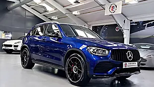 Used 2020 Mercedes-Benz Glc AMG Line Brilliant Blue - Interior and Exterior details 9