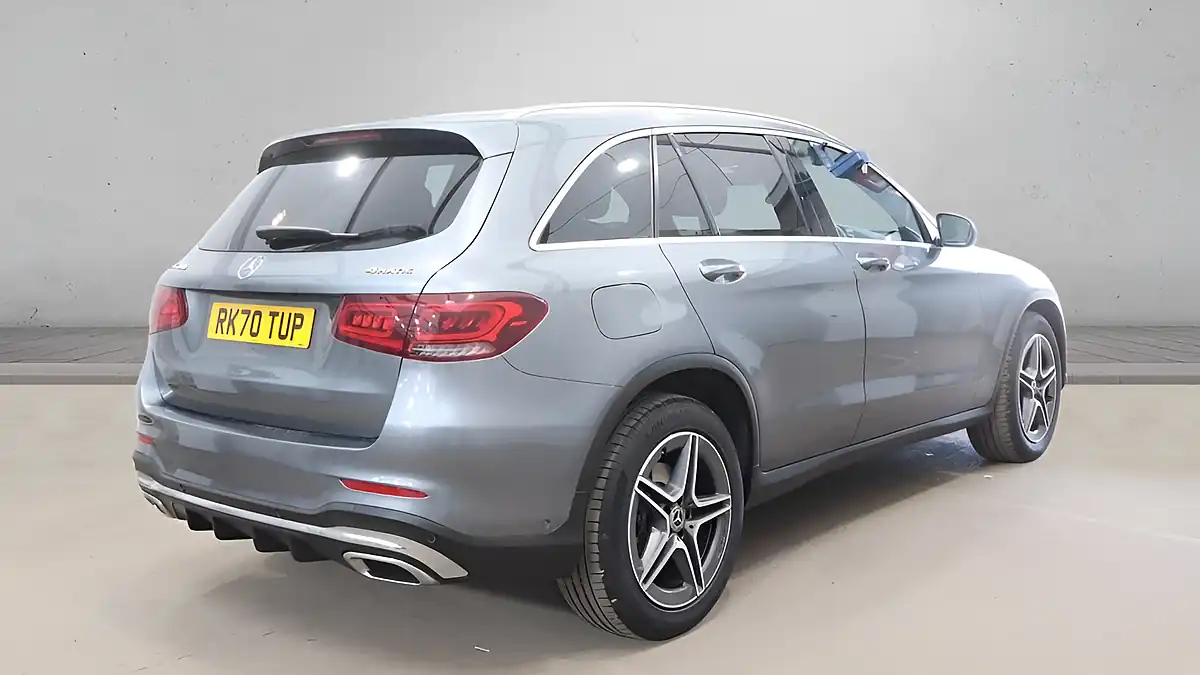 Used 2020 Mercedes-Benz Glc AMG Line Grey - Interior and Exterior details 2