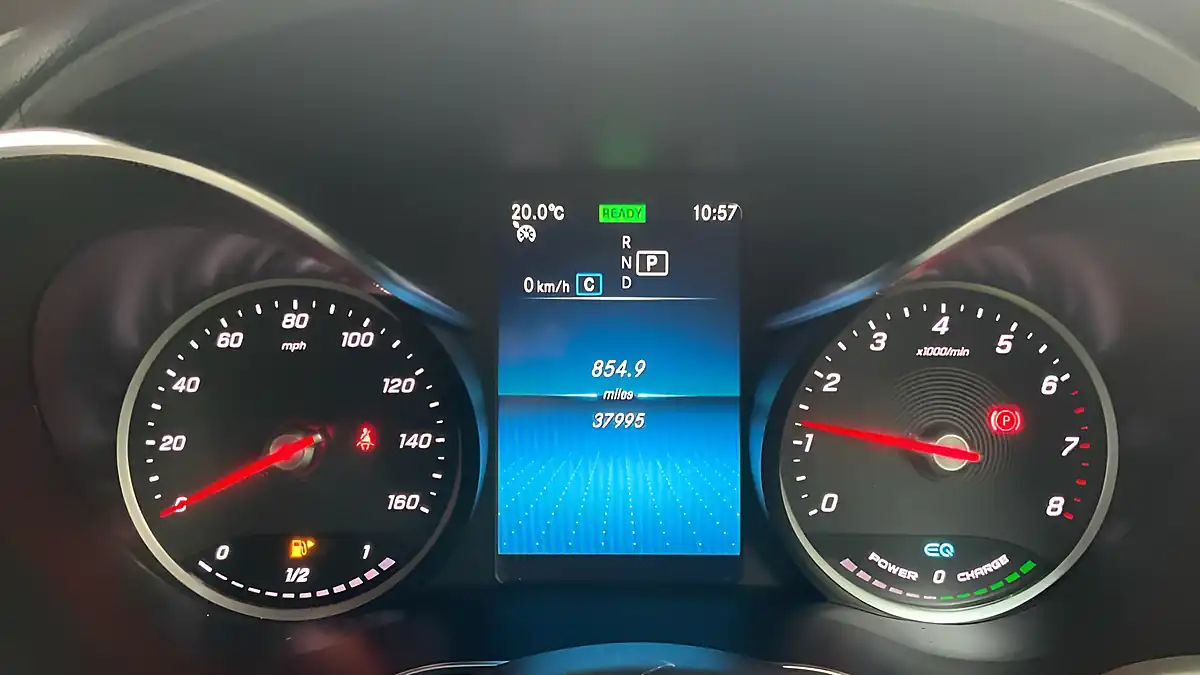 Used 2020 Mercedes-Benz Glc AMG Line Grey - Interior and Exterior details 9