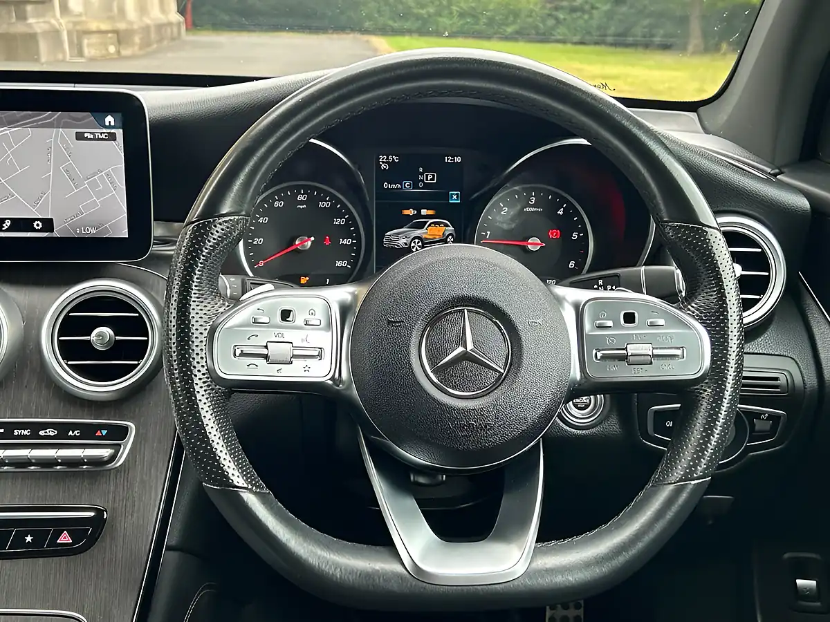 Used 2020 Mercedes-Benz Glc AMG Line Grey - Interior and Exterior details 19