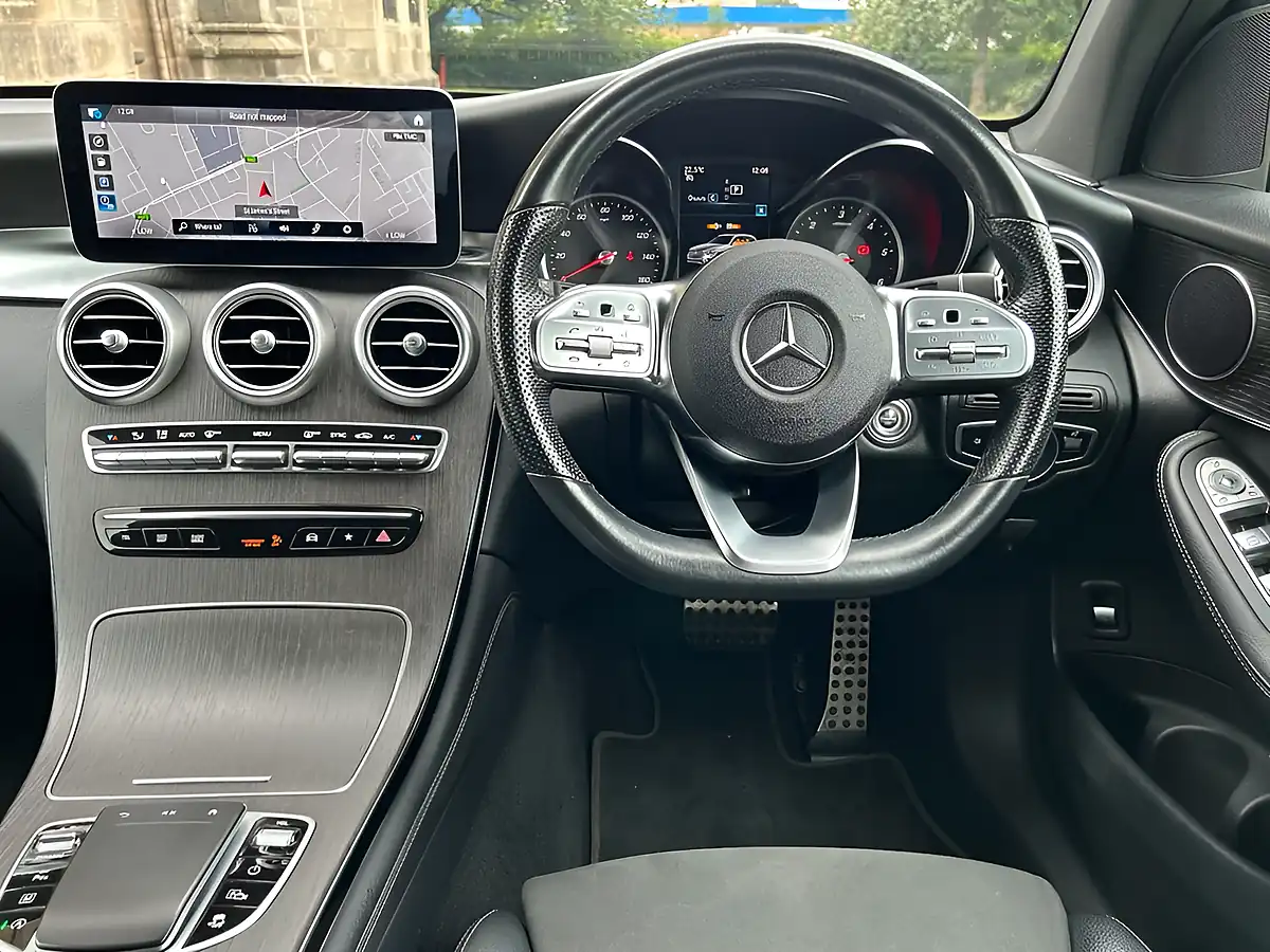 Used 2020 Mercedes-Benz Glc AMG Line Grey - Interior and Exterior details 7