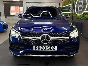Used 2020 Mercedes-Benz Glc AMG Line Premium Blue - Interior and Exterior details 13