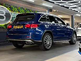 Used 2020 Mercedes-Benz Glc AMG Line Premium Blue - Interior and Exterior details 5