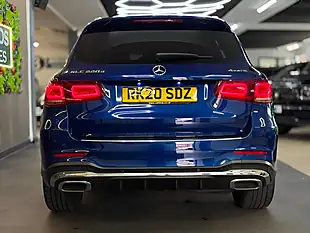 Used 2020 Mercedes-Benz Glc AMG Line Premium Blue - Interior and Exterior details 6