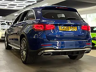 Used 2020 Mercedes-Benz Glc AMG Line Premium Blue - Interior and Exterior details 7