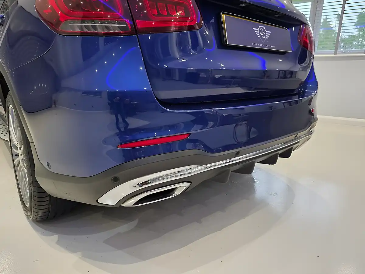 Used 2020 Mercedes-Benz Glc AMG Line Premium Blue - Interior and Exterior details 19