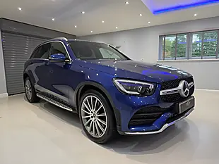 Used 2020 Mercedes-Benz Glc AMG Line Premium Blue - Interior and Exterior details 3