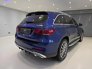Used 2020 Mercedes-Benz Glc AMG Line Premium Blue - Interior and Exterior details 5