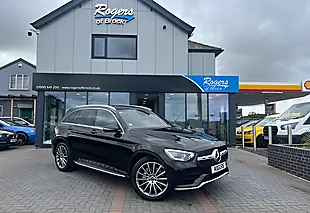 Used 2020 Mercedes-Benz Glc AMG Line Premium Obsidian Black - Interior and Exterior details 2