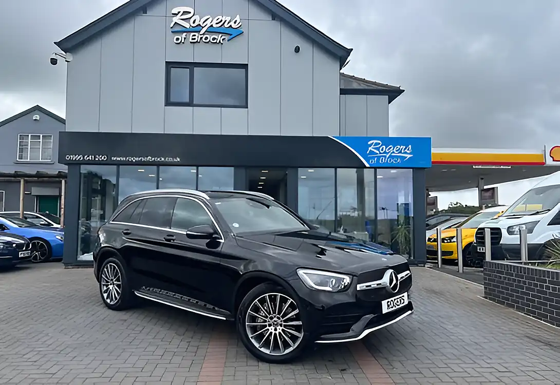 Used 2020 Mercedes-Benz Glc AMG Line Premium Obsidian Black - Interior and Exterior details 2