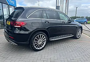 Used 2020 Mercedes-Benz Glc AMG Line Premium Obsidian Black - Interior and Exterior details 8