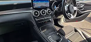 Used 2020 Mercedes-Benz Glc AMG Line (premium Plus) Coupe White - Interior and Exterior details 13
