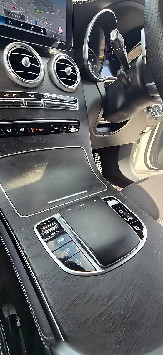 Used 2020 Mercedes-Benz Glc AMG Line (premium Plus) Coupe White - Interior and Exterior details 18