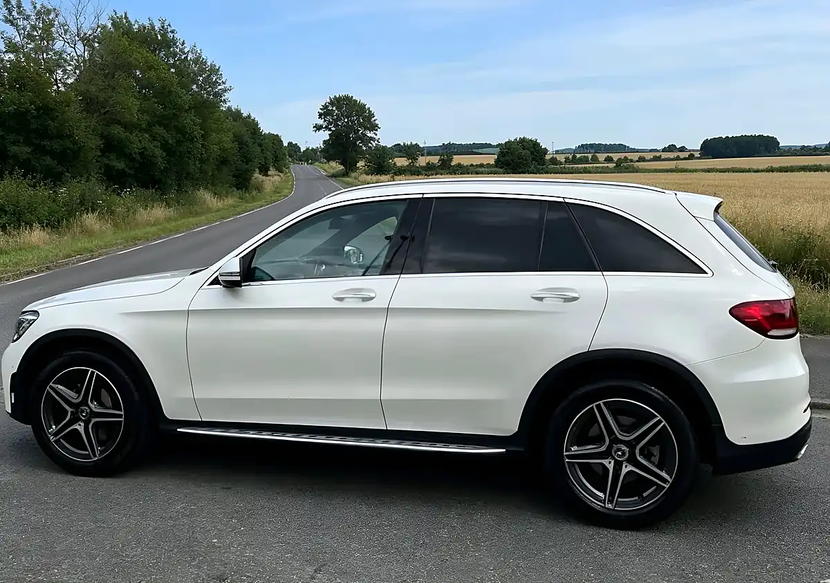 Used 2020 Mercedes-Benz Glc AMG Line (premium Plus) Coupe White - Interior and Exterior details 3