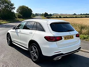 Used 2020 Mercedes-Benz Glc AMG Line (premium Plus) Coupe White - Interior and Exterior details 5