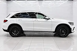 Used 2020 Mercedes-Benz Glc AMG Line (premium) White - Interior and Exterior details 10