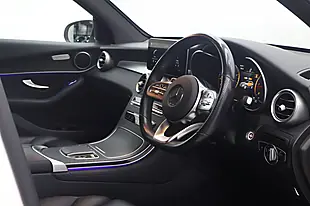 Used 2020 Mercedes-Benz Glc AMG Line (premium) White - Interior and Exterior details 3