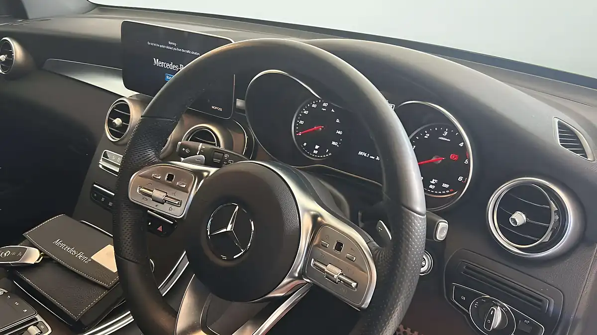 Used 2020 Mercedes-Benz Glc AMG Line Silver - Interior and Exterior details 15