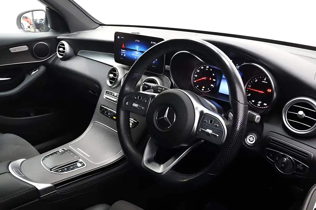 Used 2020 Mercedes-Benz Glc AMG Line Silver - Interior and Exterior details 12