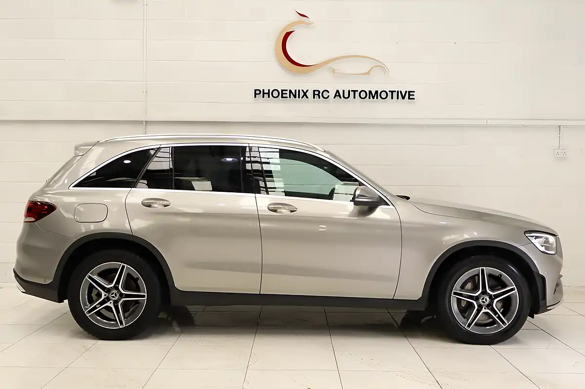 Used 2020 Mercedes-Benz Glc AMG Line Silver - Interior and Exterior details 2